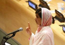 Malala Yousafzai at UN